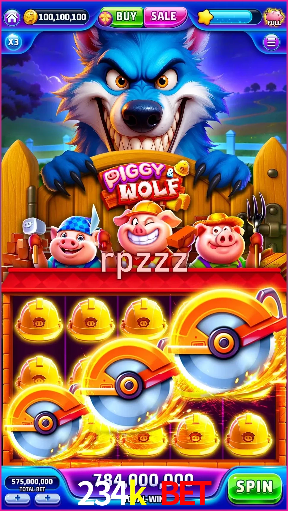 234k bet — cuplikan layar ringkas